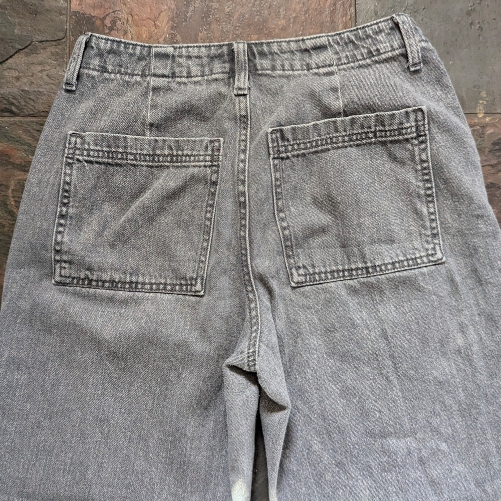 Universal Thread Gray Relaxed Straight Jeans 27 4 - image 7